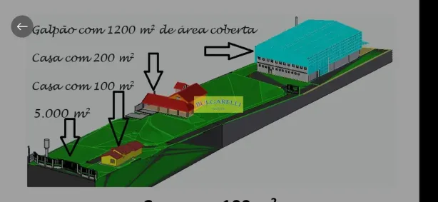 com 1 Quarto à venda, 1500m² no Pinhal, Cabreúva