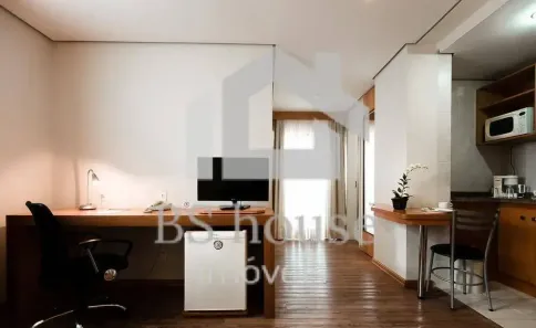 Flat com 1 Quarto à venda, 44m² no Jardim Bela Vista, Santo André