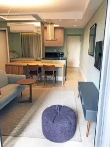 Flat com 1 Quarto à venda, 43m² no Brooklin Paulista, São Paulo