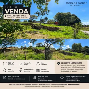 Lote/Terreno à venda, 360m² no Pouso Alegre, São Joaquim de Bicas