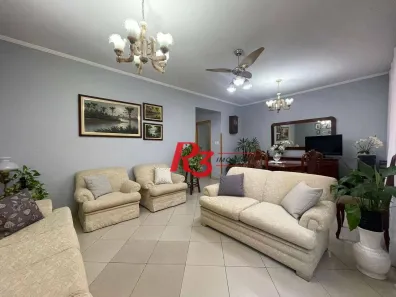 Apartamento com 3 Quartos à venda, 140m² no José Menino, Santos