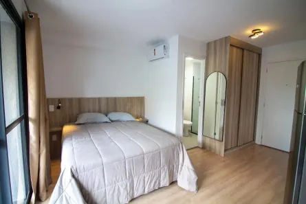 Kitnet com 1 Quarto à venda, 28m² no Cidade Monções, São Paulo