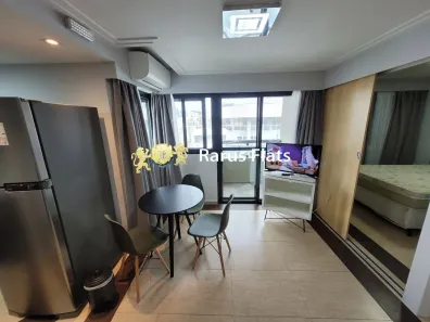 Flat com 1 Quarto para alugar, 45m² no Cerqueira César, São Paulo