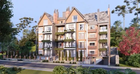 Apartamento com 2 Quartos à venda, 77m² no Pórtico, Gramado