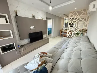 Apartamento com 2 Quartos à venda, 76m² no Boqueirão, Praia Grande