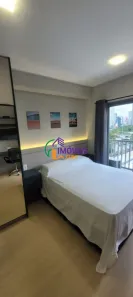 Flat com 1 Quarto para alugar, 24m² no Pinheiros, São Paulo