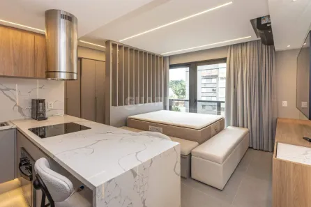 Apartamento com 1 Quarto para alugar, 42m² no Boa Vista, Porto Alegre
