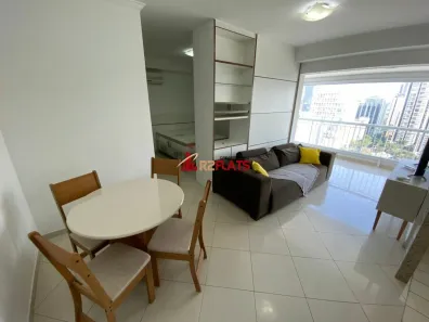 Flat com 1 Quarto para alugar, 47m² no Cidade Monções, São Paulo