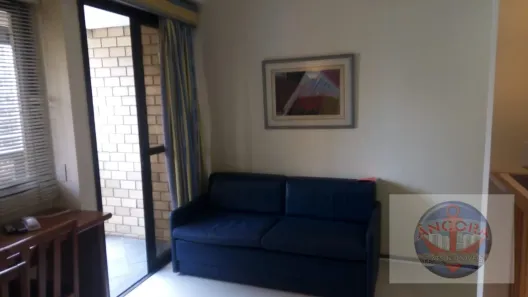Flat com 1 Quarto para alugar, 40m² no Moema, São Paulo