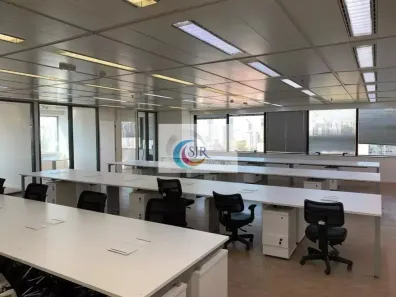 Sala Comercial para alugar, 295m² no Cidade Monções, São Paulo