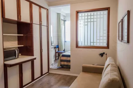 Flat com 1 Quarto para alugar, 27m² no Cerqueira César, São Paulo