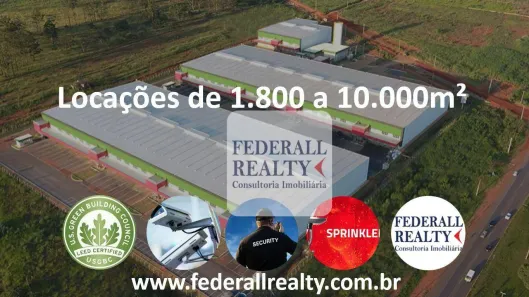 Galpão/Depósito/Armazém para alugar, 1877m² no Núcleo Rural Hortigranjeiro de Santa Maria, Brasília