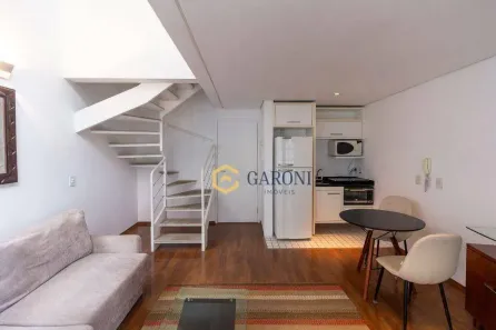 Flat com 1 Quarto à venda, 44m² no Vila Nova Conceição, São Paulo