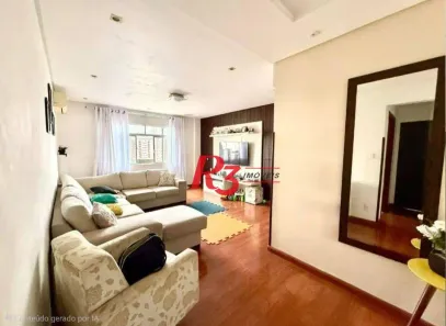 Apartamento com 3 Quartos à venda, 120m² no Ponta da Praia, Santos