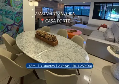 Apartamento com 3 Quartos à venda, 145m² no Santana, Recife
