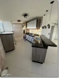 Apartamento com 3 Quartos à venda, 163m² no Vila Alzira, Santo André