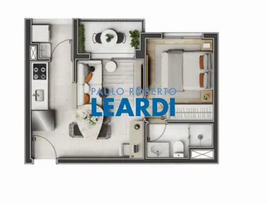Apartamento com 1 Quarto à venda, 20m² no Vila Leopoldina, São Paulo