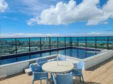 Apartamento com 1 Quarto para alugar, 34m² no Ilha do Leite, Recife