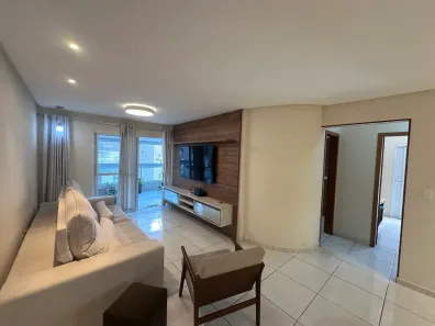 Apartamento com 3 Quartos para alugar, 140m² no Canto do Forte, Praia Grande