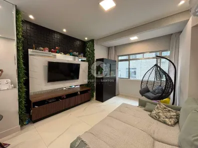 Apartamento com 3 Quartos à venda, 126m² no Gonzaga, Santos