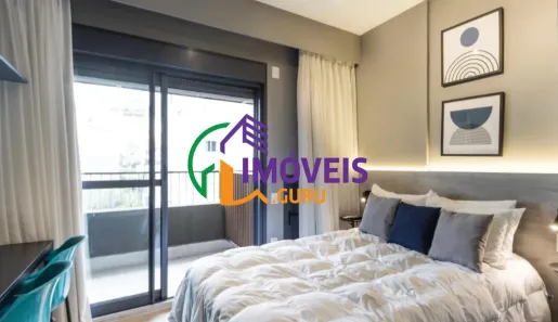 Apartamento com 1 Quarto para alugar, 26m² no Perdizes, São Paulo