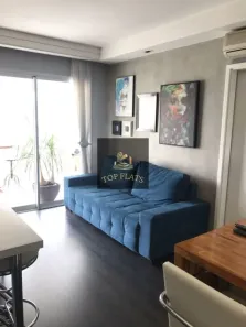 Flat com 1 Quarto para alugar, 46m² no Cidade Monções, São Paulo