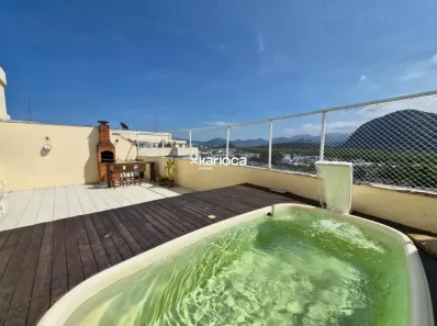 Cobertura com 2 Quartos para alugar, 156m² no Recreio dos Bandeirantes, Rio de Janeiro