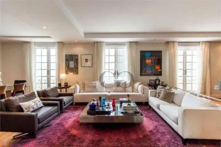 Apartamento com 3 Quartos para venda ou aluguel, 280m² no Jardim Paulista, São Paulo