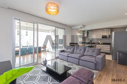 Apartamento com 3 Quartos para alugar, 105m² no Cidade Monções, São Paulo