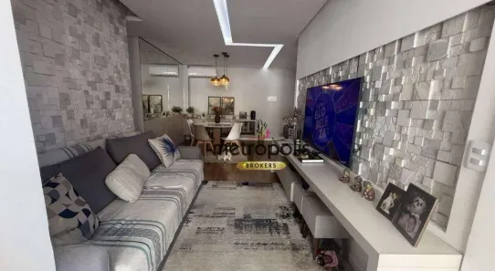 Apartamento com 3 Quartos à venda, 82m² no Campestre, Santo André