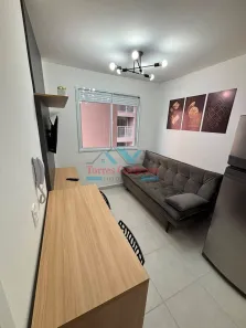 Apartamento com 1 Quarto para alugar, 28m² no Parque Industrial Tomas Edson, São Paulo