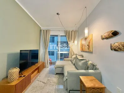 Apartamento com 1 Quarto à venda, 55m² no Gonzaga, Santos