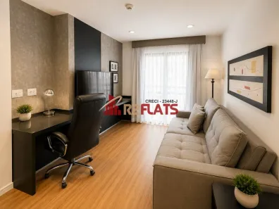 Flat com 1 Quarto à venda, 35m² no Indianópolis, São Paulo