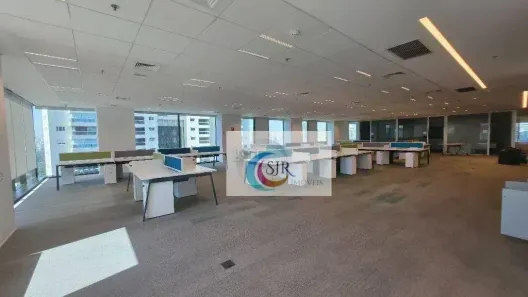 Sala Comercial para alugar, 1091m² no Cidade Monções, São Paulo