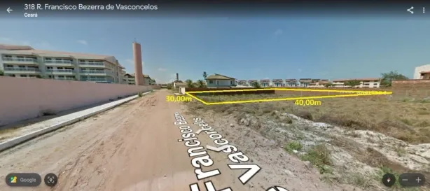 Lote/Terreno à venda, 1200m² no Porto das Dunas, Aquiraz