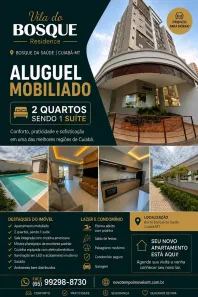 Apartamento com 2 Quartos para alugar, 70m² no Jardim Aclimação, Cuiabá