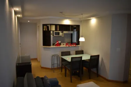 Flat com 1 Quarto à venda, 40m² no Indianópolis, São Paulo