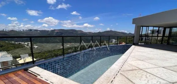 Casa de Condomínio com 4 Quartos para venda ou aluguel, 367m² no Mirante da Mata, Nova Lima