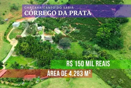 Fazenda/Sítio à venda, 4283m² no Córrego da Prata, Anchieta