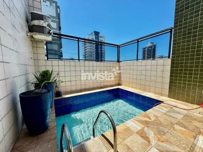 Cobertura com 3 Quartos à venda, 194m² no Embaré, Santos