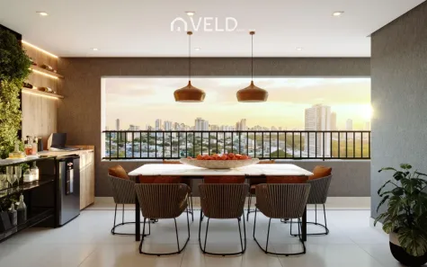 Apartamento com 3 Quartos à venda, 109m² no Setor Pedro Ludovico, Goiânia