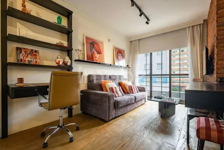 Kitnet com 1 Quarto à venda, 37m² no Jardim Paulista, São Paulo