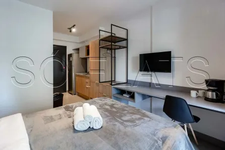 Flat com 1 Quarto à venda, 26m² no Indianópolis, São Paulo