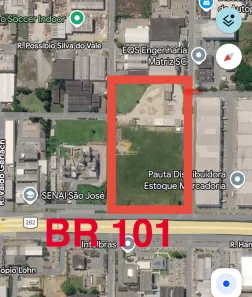 Lote/Terreno para alugar, 40000m² no Distrito Industrial, São José
