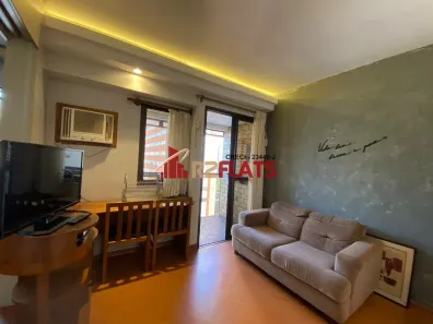 Flat com 1 Quarto para alugar, 37m² no Moema, São Paulo