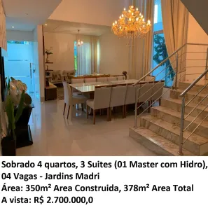 Lote/Terreno à venda, 350m² no Jardins Madri, Goiânia