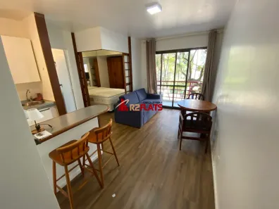 Flat com 1 Quarto para alugar, 35m² no Moema, São Paulo