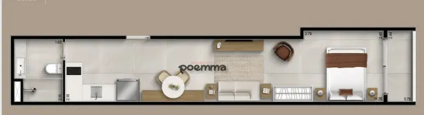 Apartamento com 1 Quarto à venda, 36m² no Ipanema, Rio de Janeiro