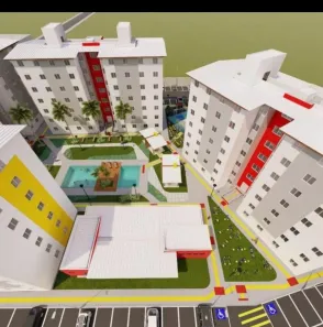 Apartamento com 2 Quartos para alugar, 43m² no Centro, Ananindeua