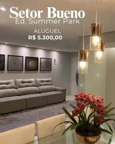 Apartamento com 4 Quartos para alugar, 150m² no Setor Bueno, Goiânia